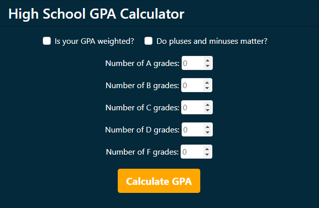 Grade Calculator